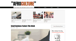 Desktop Screenshot of afroculture.org